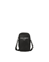 Small calfskin leather crossbody bag -  | Dolce &amp; Gabbana