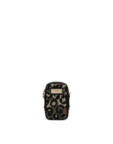 Camouflage jacquard crossbody bag -  | Dolce & Gabbana