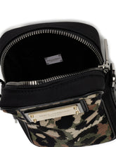 Camouflage jacquard crossbody bag -  | Dolce & Gabbana