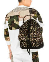 Camouflage jacquard hobo bag -  | Dolce & Gabbana