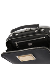 Grainy calfskin and nylon crossbody bag -  | Dolce &amp; Gabbana