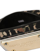 Camouflage jacquard crossbody bag -  | Dolce & Gabbana
