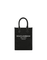 Small nylon bag with rubberized logo -  | Dolce &amp; Gabbana