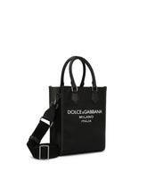 Small nylon bag with rubberized logo -  | Dolce &amp; Gabbana