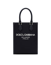 Small nylon bag with rubberized logo -  | Dolce &amp; Gabbana