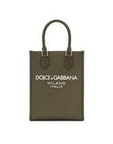 Small nylon bag with rubberized logo -  | Dolce &amp; Gabbana