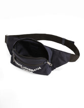 Small nylon belt bag with rubberized logo -  | Dolce &amp; Gabbana
