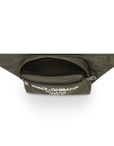 Small nylon belt bag with rubberized logo -  | Dolce &amp; Gabbana