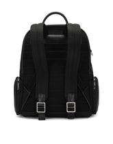 Grainy calfskin and nylon backpack -  | Dolce &amp; Gabbana