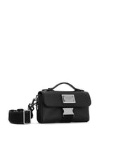 Grainy calfskin and nylon crossbody bag -  | Dolce &amp; Gabbana
