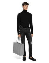 Large calfskin shopper -  | Dolce &amp; Gabbana