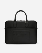 Calfskin briefcase -  | Dolce &amp; Gabbana