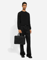 Calfskin briefcase -  | Dolce &amp; Gabbana