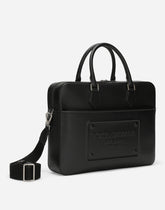 Calfskin briefcase -  | Dolce &amp; Gabbana