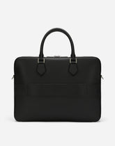 Calfskin briefcase -  | Dolce &amp; Gabbana