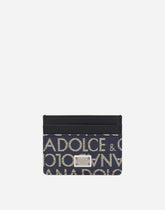 Jacquard card holder -  | Dolce & Gabbana