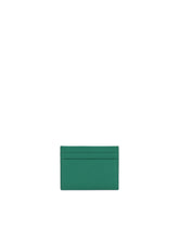 Calfskin card holder with logo -  | Dolce & Gabbana