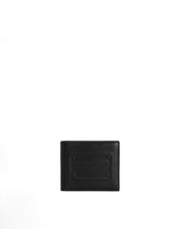 Calfskin bifold wallet with raised logo -  | Dolce &amp; Gabbana
