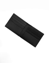 Calfskin bifold wallet with logo -  | Dolce &amp; Gabbana