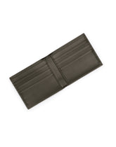 Calfskin bifold wallet with logo -  | Dolce & Gabbana