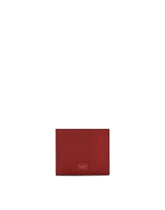 Patent calfskin nappa wallet with tag -  | Dolce & Gabbana