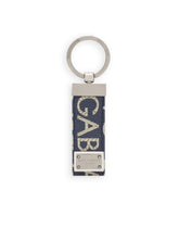 Coated jacquard keychain -  | Dolce &amp; Gabbana