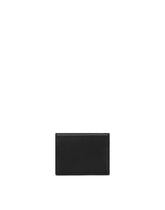 Calfskin card holder with raised logo -  | Dolce &amp; Gabbana
