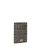 Jacquard passport holder -  | Dolce &amp; Gabbana