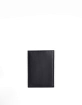 Calfskin passport holder with logo -  | Dolce &amp; Gabbana