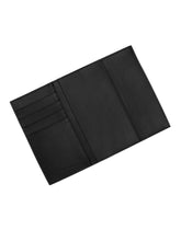 Calfskin passport holder with logo -  | Dolce &amp; Gabbana