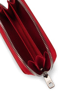 Small zip-around wallet in calfskin with raised logo -  | Dolce &amp; Gabbana