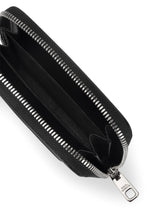 Small zip-around wallet in calfskin with raised logo -  | Dolce &amp; Gabbana