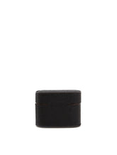 Dauphine calfskin airpods pro case with branded tag -  | Dolce & Gabbana