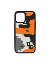 Rubber iPhone 12 Pro cover with leopard print against a green background -  | Dolce & Gabbana