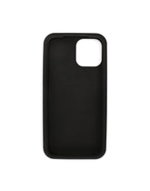Rubber iPhone 12 Pro cover with leopard print against a green background -  | Dolce & Gabbana