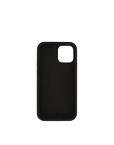 Rubber iPhone 12 Pro cover with leopard print against a green background -  | Dolce & Gabbana