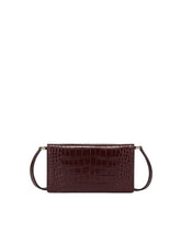 Crocodile-print calfskin cell phone bag -  | Dolce &amp; Gabbana