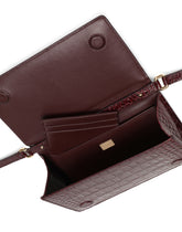 Crocodile-print calfskin cell phone bag -  | Dolce &amp; Gabbana