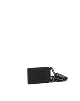 Rubber badge holder with embossed logo -  | Dolce & Gabbana