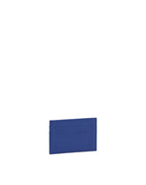 Calfskin card holder with raised logo -  | Dolce & Gabbana