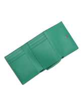 Calfskin French flap wallet with logo -  | Dolce & Gabbana