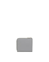 Calfskin card holder with raised logo -  | Dolce &amp; Gabbana