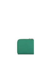 Calfskin card holder with logo -  | Dolce & Gabbana