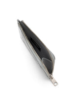 Calfskin card holder with raised logo -  | Dolce &amp; Gabbana