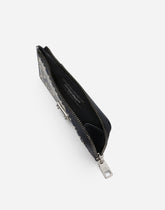 Coated jacquard card holder -  | Dolce &amp; Gabbana