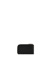 Calfskin card holder with logo -  | Dolce &amp; Gabbana