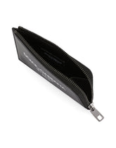 Calfskin card holder with logo -  | Dolce &amp; Gabbana