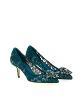 TAORMINA LUREX LACE PUMPS WITH CRYSTALS -  | Dolce &amp; Gabbana