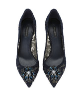 Pump in Taormina lace with crystals -  | Dolce &amp; Gabbana