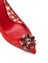 Taormina lace pumps with crystals -  | Dolce &amp; Gabbana